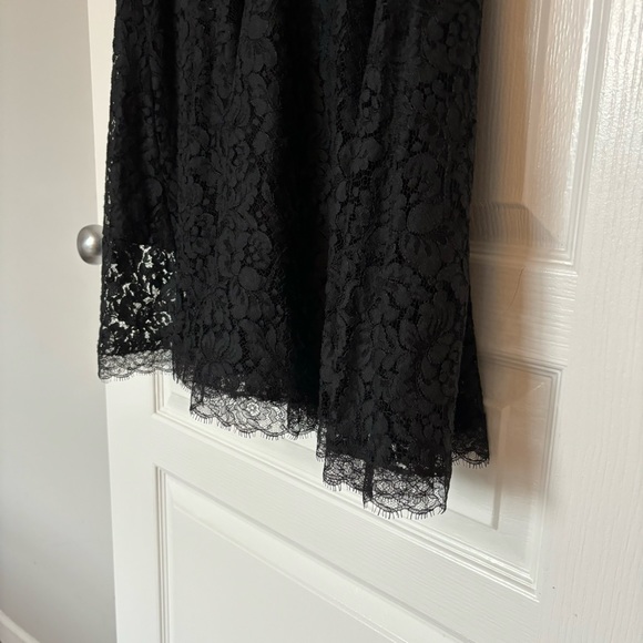 Club Monaco | Sleeveless Lace V-Neck Dress - Size 8 - Picture 10 of 14